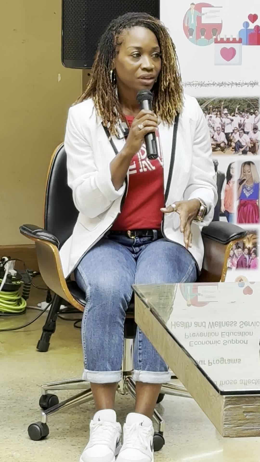 Renea Jones-Hudson speaking 5