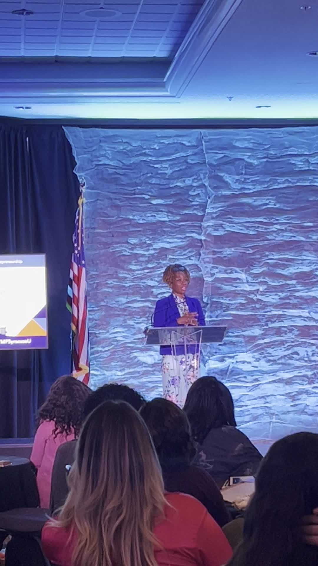 Renea Jones-Hudson speaking 4